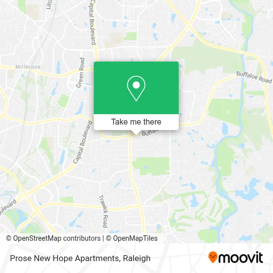 Prose New Hope Apartments map