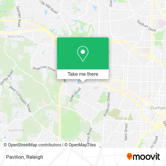Pavilion map
