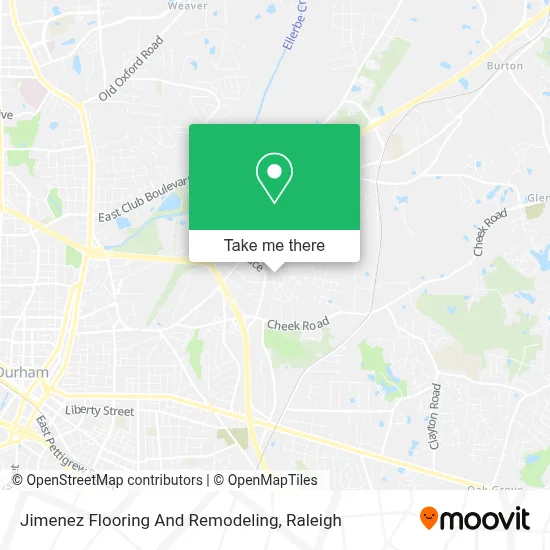 Jimenez Flooring And Remodeling map