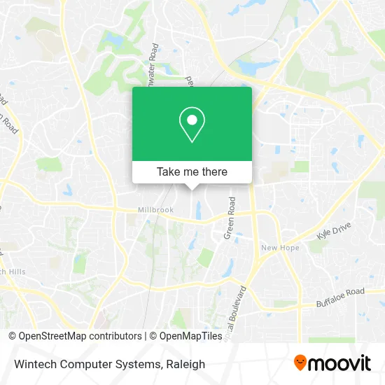 Wintech Computer Systems map