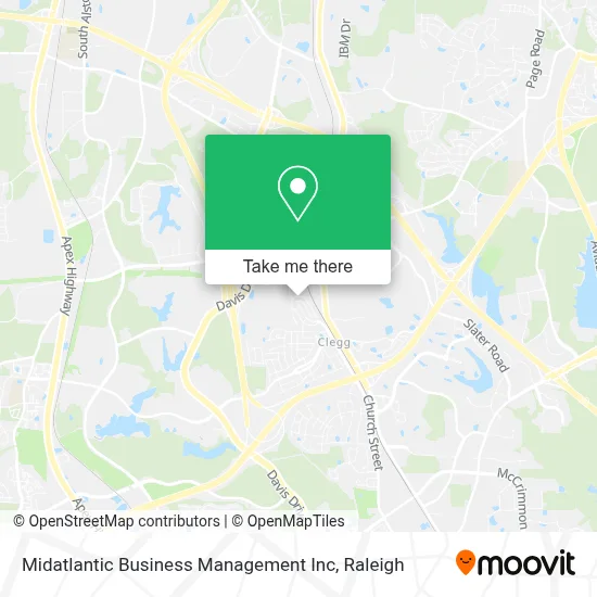Midatlantic Business Management Inc map