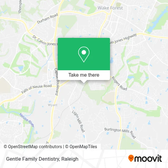 Gentle Family Dentistry map