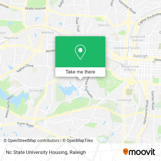 Nc State University Housing map