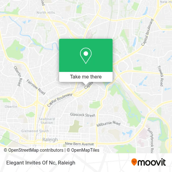 Elegant Invites Of Nc map