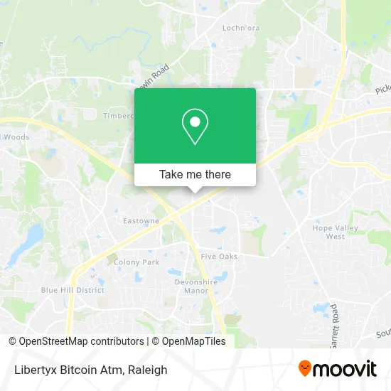 Libertyx Bitcoin Atm map