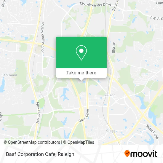 Basf Corporation Cafe map