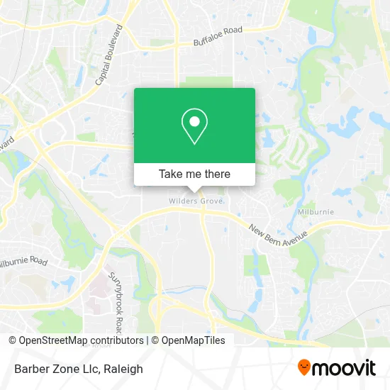 Barber Zone Llc map