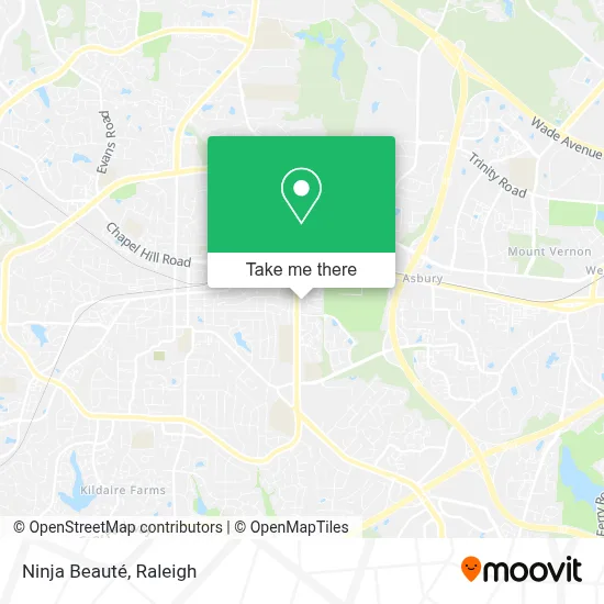 Ninja Beauté map