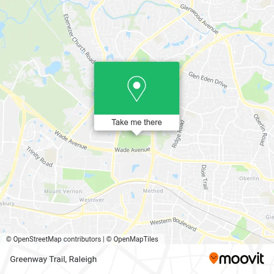 Greenway Trail map