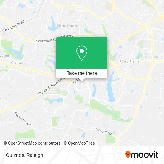 Quiznos map
