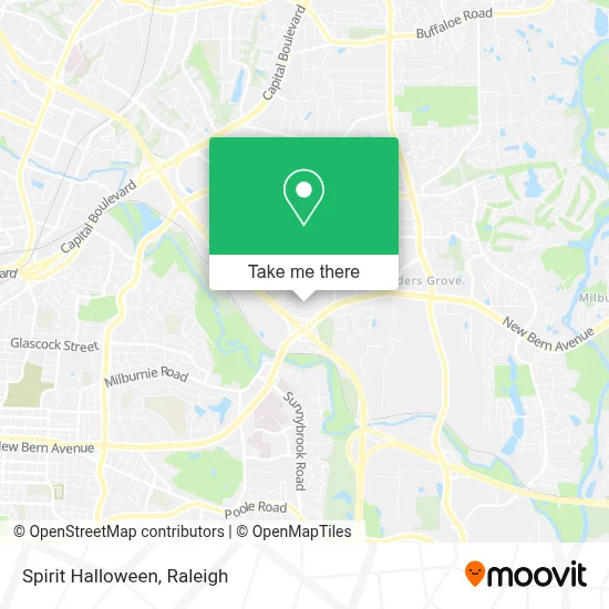 Spirit Halloween map