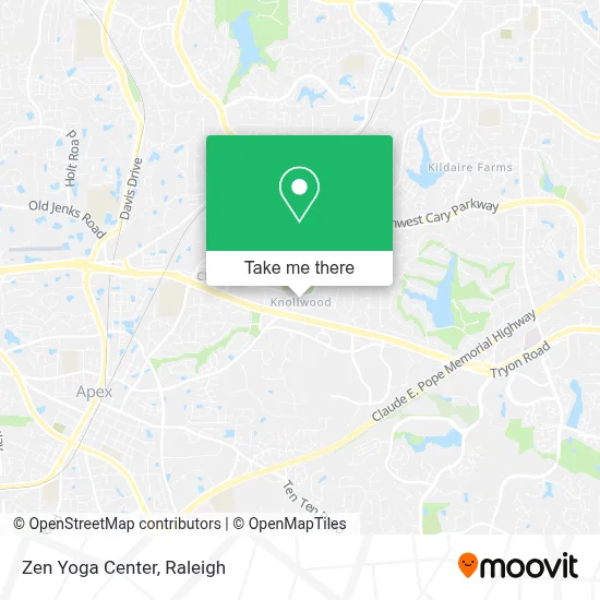 Zen Yoga Center map