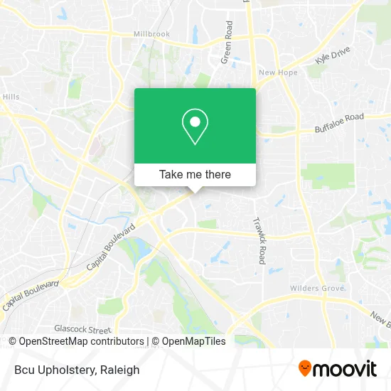 Bcu Upholstery map