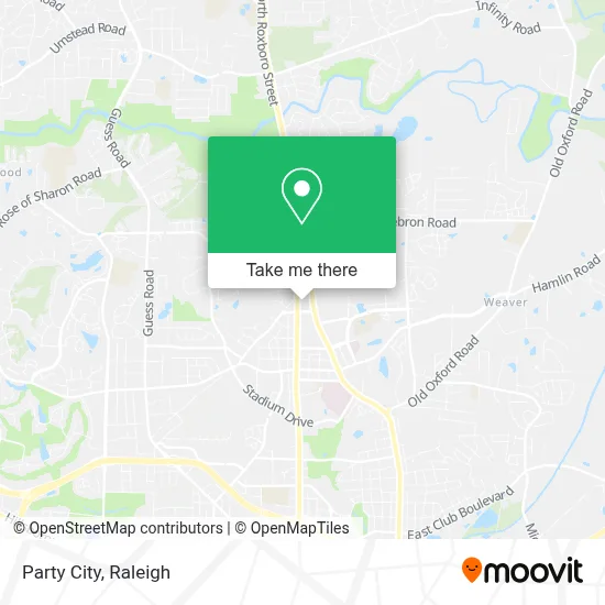 Party City map