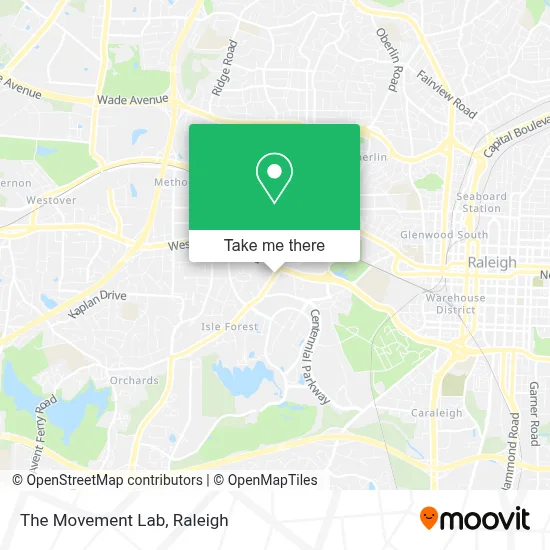 The Movement Lab map