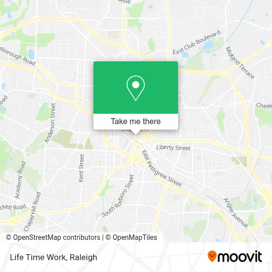 Mapa de Life Time Work