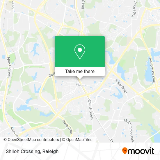 Shiloh Crossing map