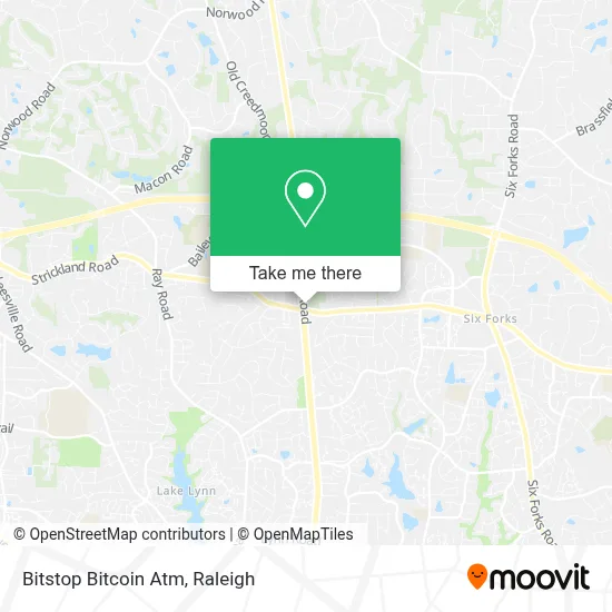 Mapa de Bitstop Bitcoin Atm