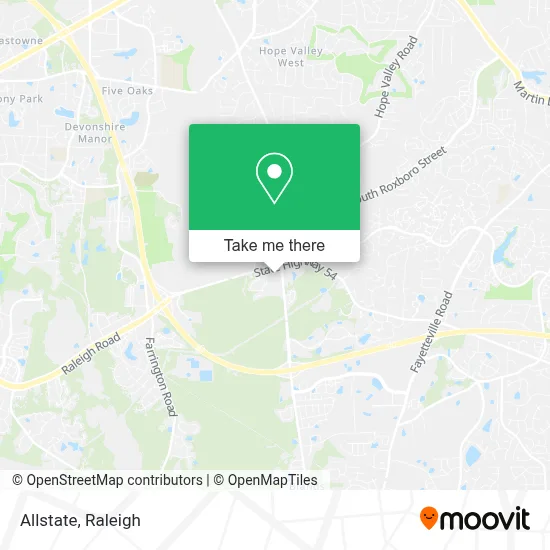 Allstate map