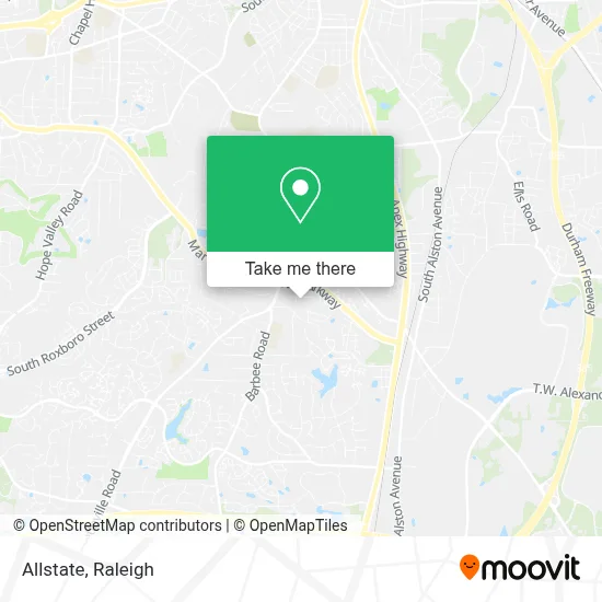 Allstate map