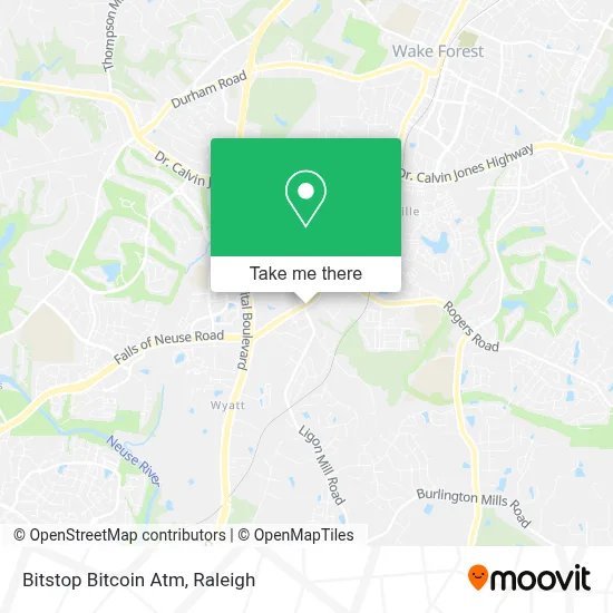 Mapa de Bitstop Bitcoin Atm