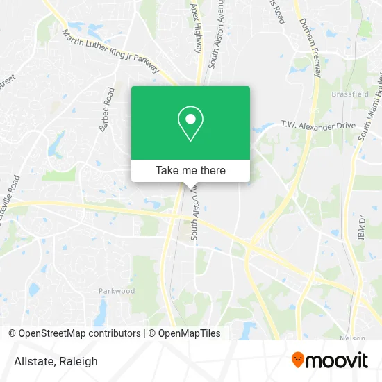 Allstate map