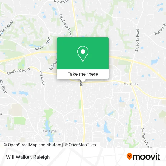 Will Walker map