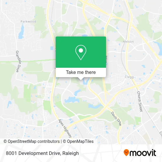 Mapa de 8001 Development Drive