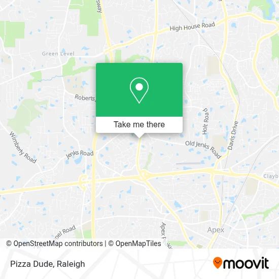 Pizza Dude map