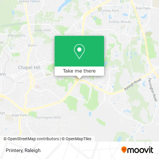 Printery map