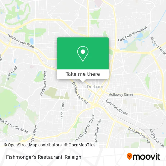 Fishmonger's Restaurant map