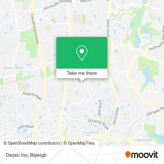 Dezec Inc map