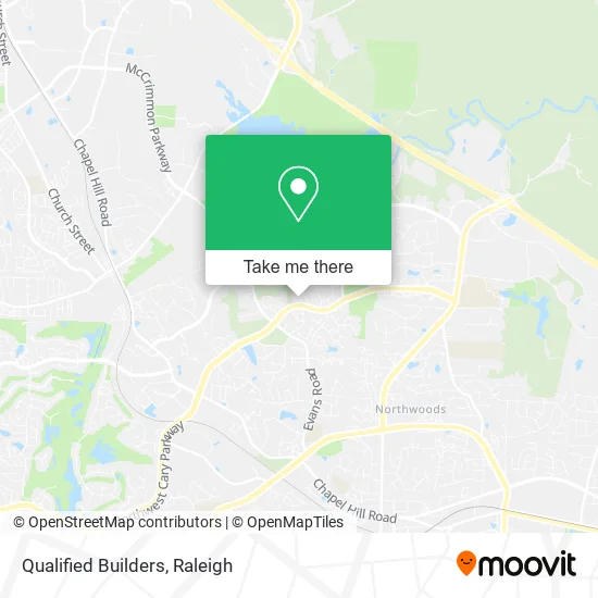Qualified Builders map