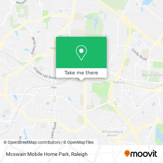 Mapa de Mcswain Mobile Home Park