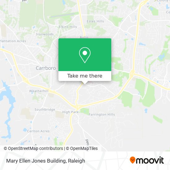 Mary Ellen Jones Building map