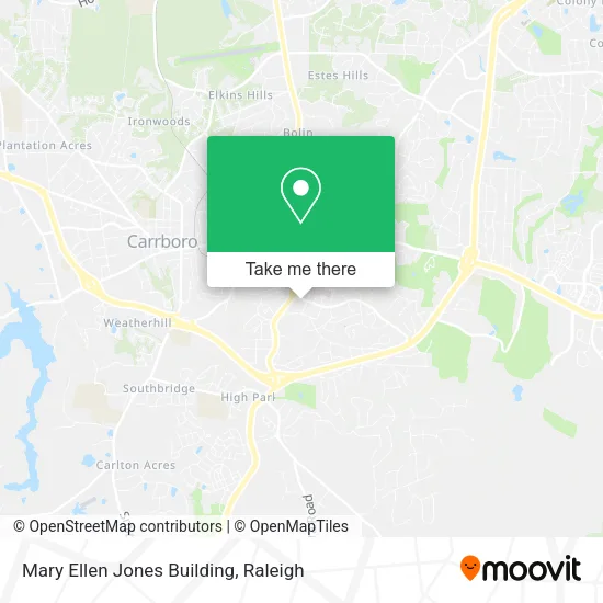 Mapa de Mary Ellen Jones Building