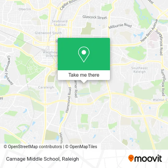 Carnage Middle School map