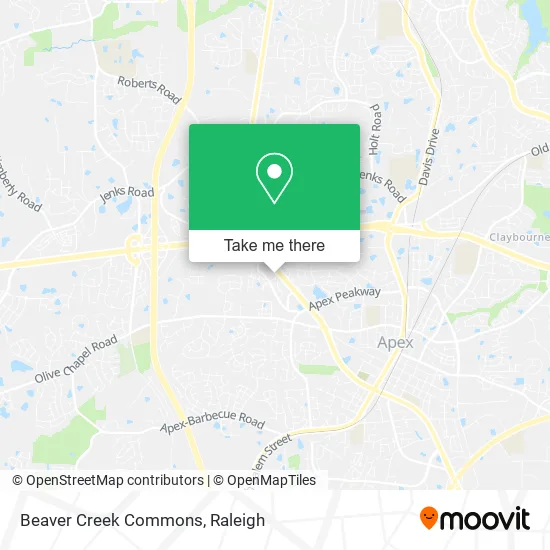 Mapa de Beaver Creek Commons
