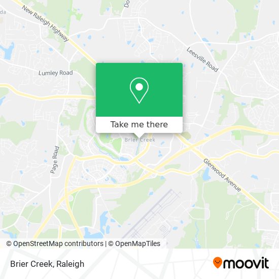 Mapa de Brier Creek