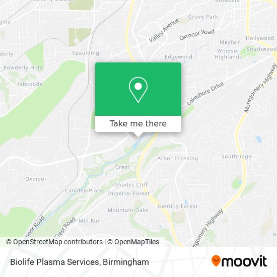 Biolife Plasma Services map