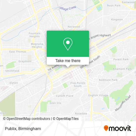 Mapa de Publix