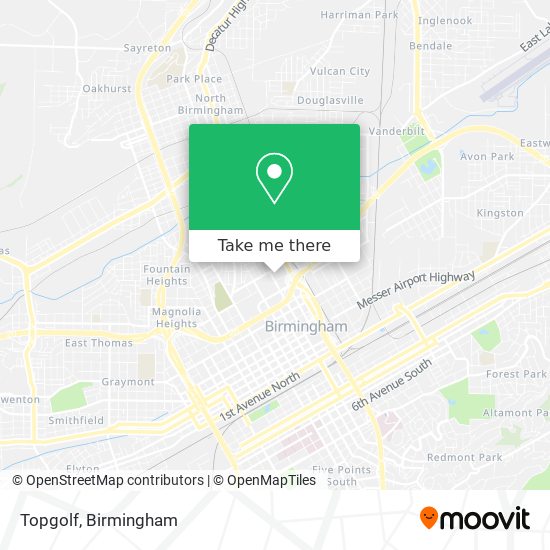 Topgolf map