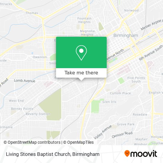 Mapa de Living Stones Baptist Church