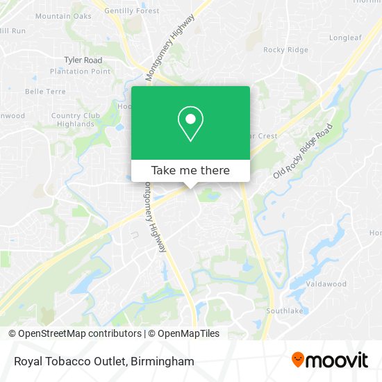 Royal Tobacco Outlet map