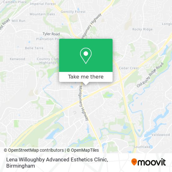 Lena Willoughby Advanced Esthetics Clinic map