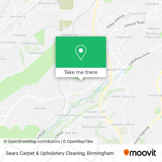 Sears Carpet & Upholstery Cleaning map