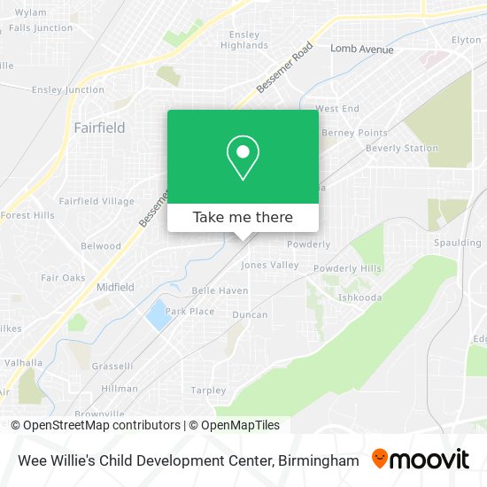 Wee Willie's Child Development Center map