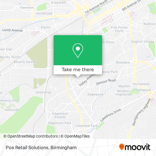 Mapa de Pos Retail Solutions