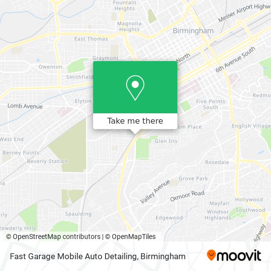 Mapa de Fast Garage Mobile Auto Detailing
