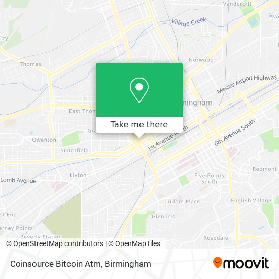 Coinsource Bitcoin Atm map